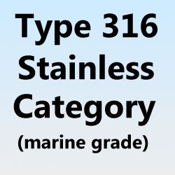 Type 316 Stainless Steel Flat Washers